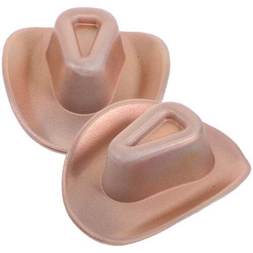 2 Mini Cappello Per Accessorio Decorativo In Miniatura