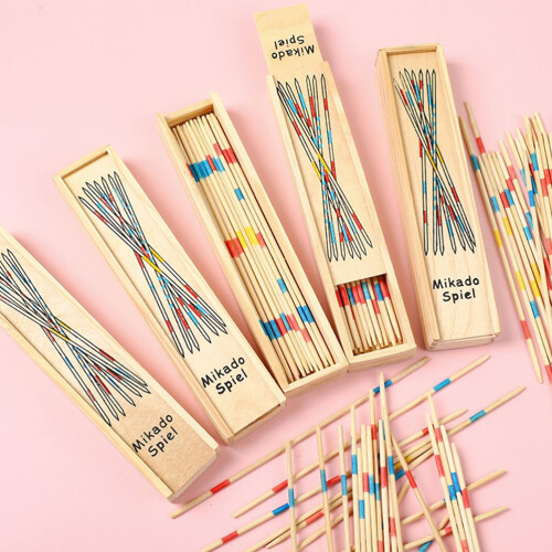4 Scatole In Legno Educativo Bambini 1