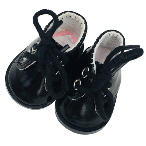 1 Paio Scarpe Miniatura In Tessuto Per
