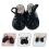 1 Paio Scarpe Miniatura In Tessuto Per 6