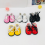 1 Paio Scarpe Miniatura In Tessuto Per 4