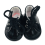 1 Paio Scarpe Miniatura In Tessuto Per 5