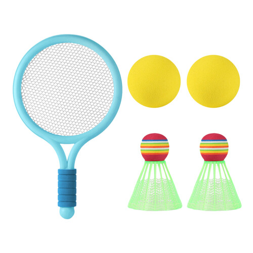 Set Con Badminton E Palline Sportivo