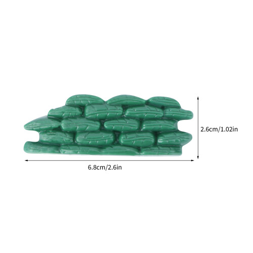 10 Sacco Sabbia Bunker Per Combattimento Verde 1