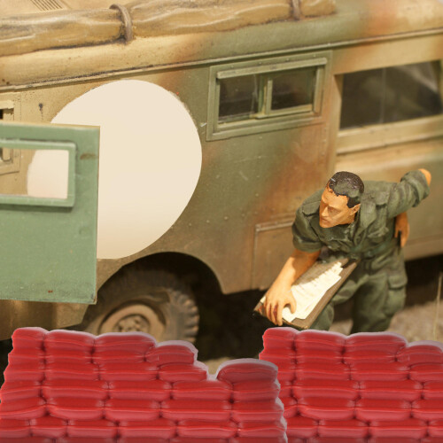 10 Sacco Sabbia Bunker Per Combattimento Verde 2