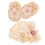 1Ensemble Bandeau Bébé Avec Beige Doux Extensible 7