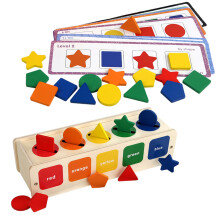 Set Sensoriale In Legno Con Ordinamento Per Bambini