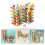 2 Set Giocattoli Impilabili In Legno Per Bambini 6