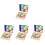 4 Sets Kinder Rollende Kralen Speelgoed Educatief 3