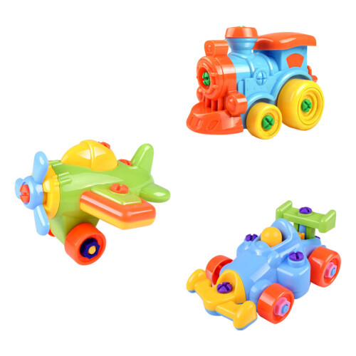 3 Rimovibili Aerei Kart Auto Bambini 2