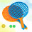 Badminton Con 2 Racchette E 3 Palline Per Allenamento 9