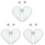 3 Set Per Con , , Fascia, 4