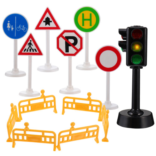 13 Mini Semaphori Elettrici Stradali Per Bambini