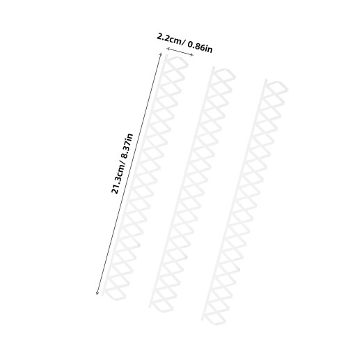 15Pcs Sand Table Handrail 1:50 Scale For Micro Landscape Stair Railing 1