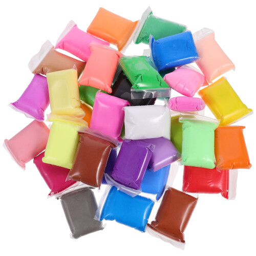 36 Packs Kinder Kleimodelbouw Kit Diy Polymeerklei 1