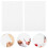 150 Pièces Papier Cartonné A5 Épais Pour 10