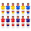 12 Calcio Balilla Giocatori E Parti Macchina 10