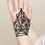 Fingerless Glove With Spider Web And Steampunk Wristband Ring 5