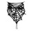 Fingerless Glove With Spider Web And Steampunk Wristband Ring 9
