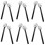 12 Stuks Pretenderende Microfoon Rekwisiet Model Podium 1