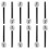 12 Stuks Pretenderende Microfoon Rekwisiet Model Podium 7