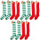 6Paren Paar Creatieve Kerst Dames Motief En Stevig 5