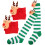 6Paren Paar Creatieve Kerst Dames Motief En Stevig 3