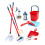 Set Pulizia Bambini Con Scopa, , Spruzzino E Secchio 1