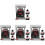 4 Sets Benzinestation Model Speelgoed Met Wegkegel 4