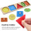 2 Puzzle Geometrico Con Perline In Legno Educativo 9