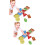 2 Puzzle Geometrico Con Perline In Legno Educativo 7