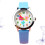 Blue Adorable Kids Watch Creative Quartz Movement for Students 3