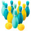 1 Set Bowlingballen Speelgoed Plastic Bowlingpin Interactief Speelgoed 7