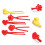 5 Pièces Clips En Plastique Pour , Moule Enfant 5