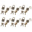 12 Set Serratura E Chiave Per Baule, Mini In 1