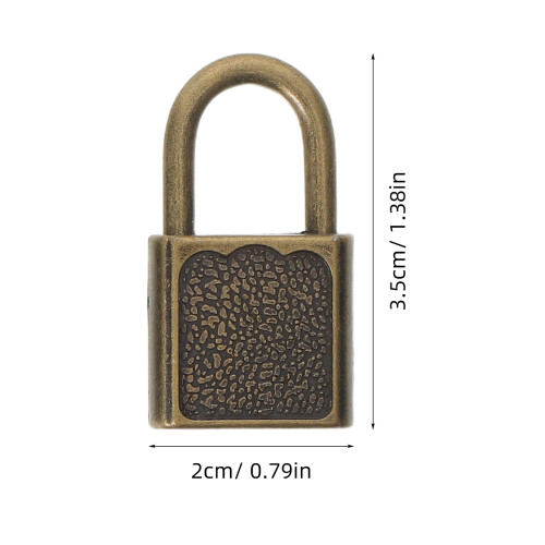 12 Set Serratura E Chiave Per Baule, Mini In 1