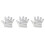 60Paquets Jetables Blancs Protection Main Cuisine 8