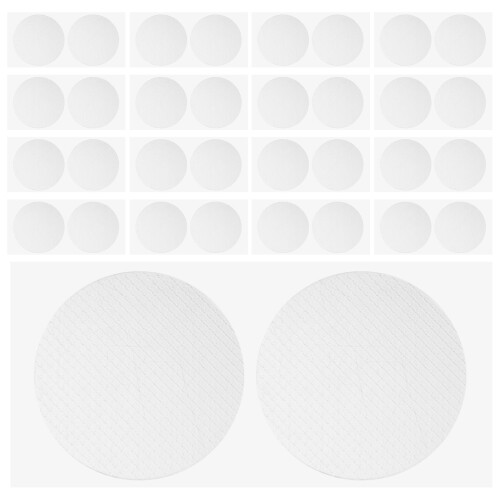 50Paren Training Shields Pe Ademend Transparant Comfort