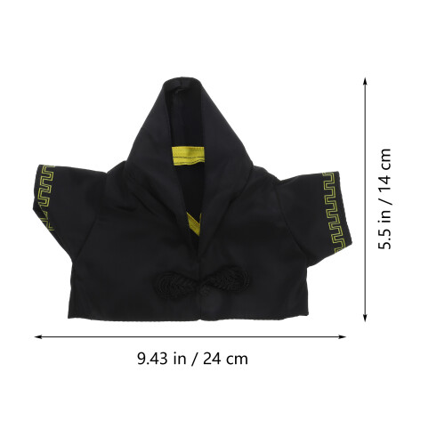 1 Set Vervangbare Afstuderen Kleding Voor Beer En Pop 2