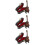 3 Sets Mini Gitaar Model Miniatuur Decoratie 9