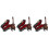 3 Sets Mini Gitaar Model Miniatuur Decoratie 5