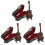 3 Sets Mini Gitaar Model Miniatuur Decoratie 3