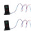 2Pcs Mini Sand Table Diy Signal Light Toy For Kids Train Model 7