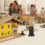 2Pcs Mini Sand Table Diy Signal Light Toy For Kids Train Model 6