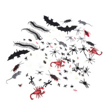 150 Sztuk Symulowane Owady Z Plastiku Na Halloween