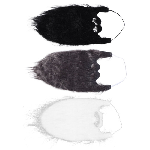 3 Valse Baarden Cosplay Man Gezichtshaar Accessoire