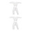 2Pcs Ob11 Roupas De 1:12 Manga Longa Resistente A Manchas 5