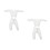 2Pcs Ob11 Roupas De 1:12 Manga Longa Resistente A Manchas 7