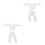 2Pcs Ob11 Roupas De 1:12 Manga Longa Resistente A Manchas 6