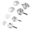 3 Conjuntos De Utensílios Mini Metal Para Bebé 1